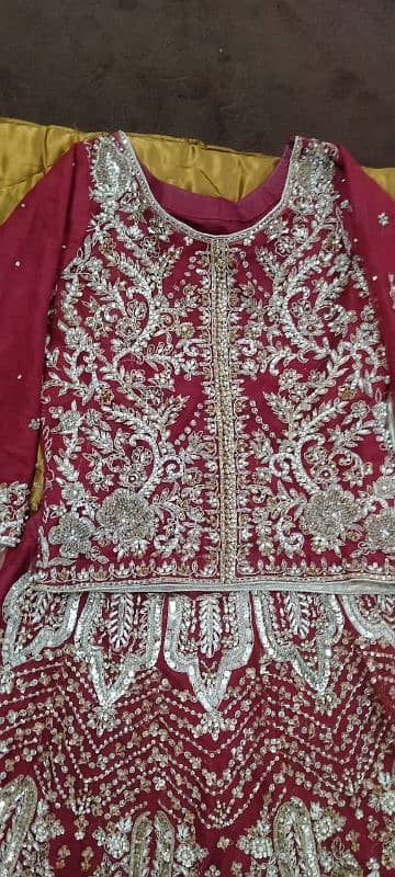 barat bridal lehenga just one time used 4 hours 2