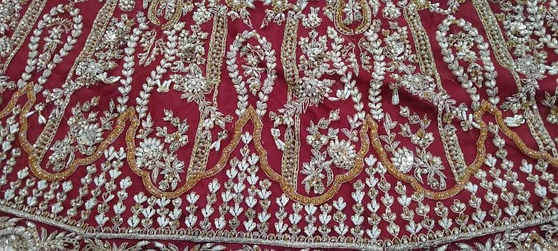 barat bridal lehenga just one time used 4 hours 11