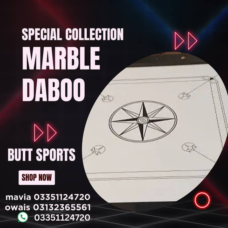 MARBLE DABBOO || CARROM BOARD ||  AT WHOLESSALE PRICE || DABOO GAME 0