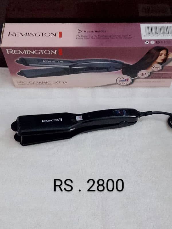 different types hair straighteners . New and Used . 0320-4671404 1