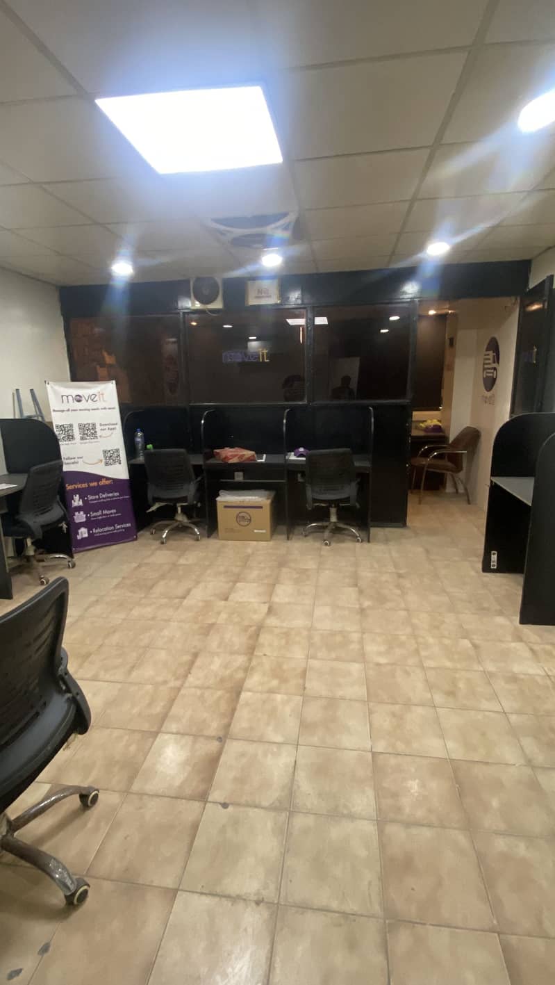 office for rent at ideal location main Shahra e faisal 3