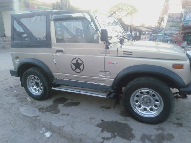 Suzuki sierra Potohar jeep 1300 Manual 4 by 4 9