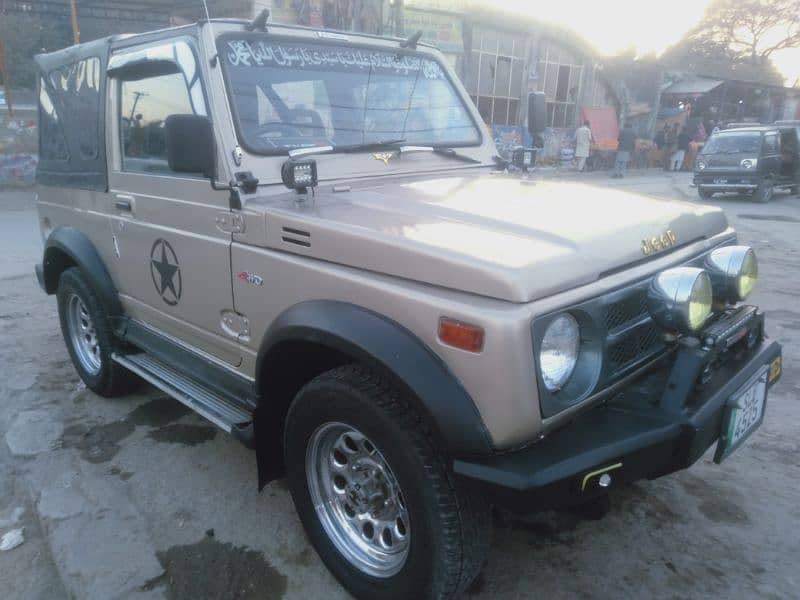 Suzuki sierra Potohar jeep 1300 Manual 4 by 4 11