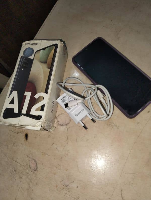 Samsung Galaxy A12 4/128 mobile for sale 10/10 condition 1