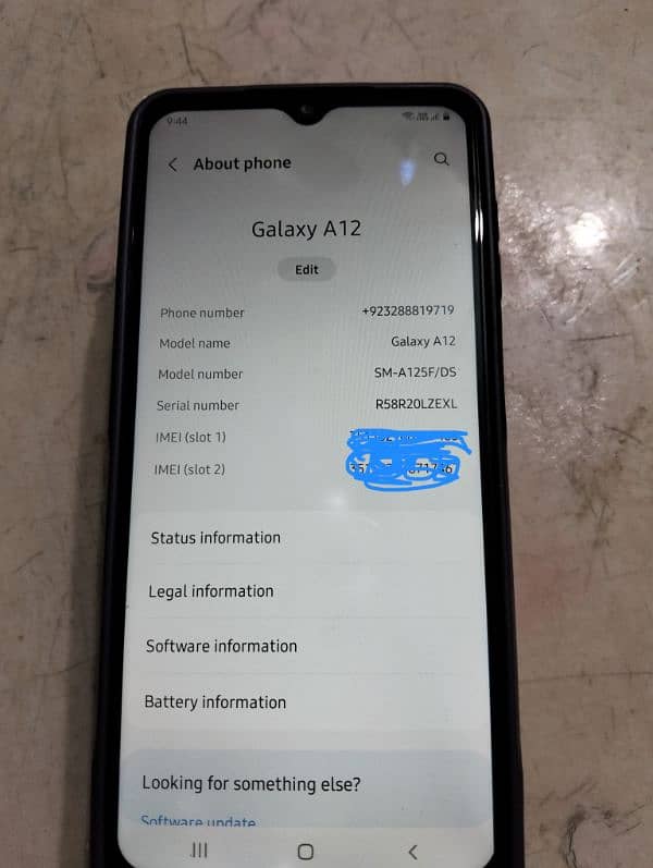 Samsung Galaxy A12 4/128 mobile for sale 10/10 condition 8