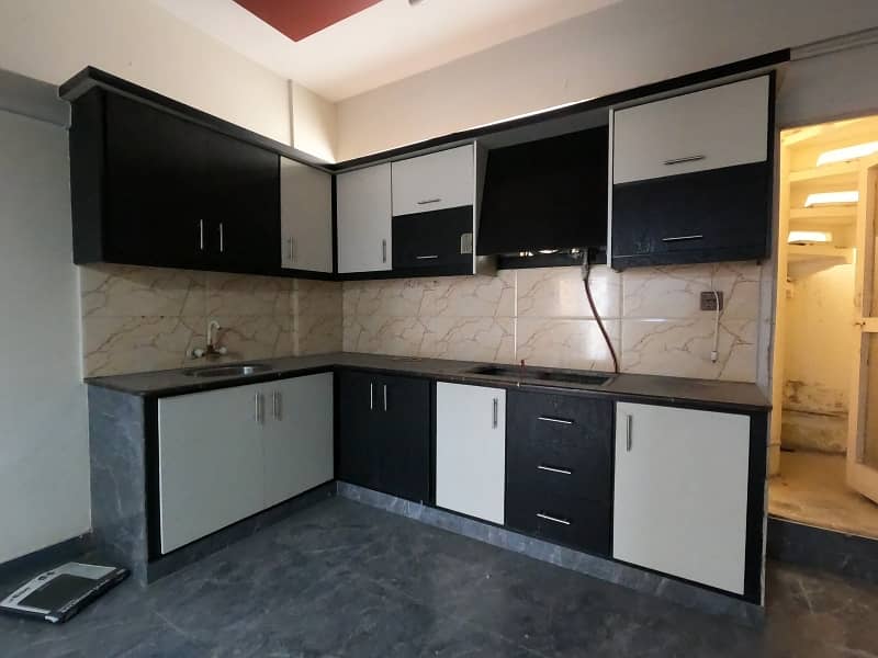 Reserve A Centrally Located Corner Flat In North Nazimabad - Block K 1