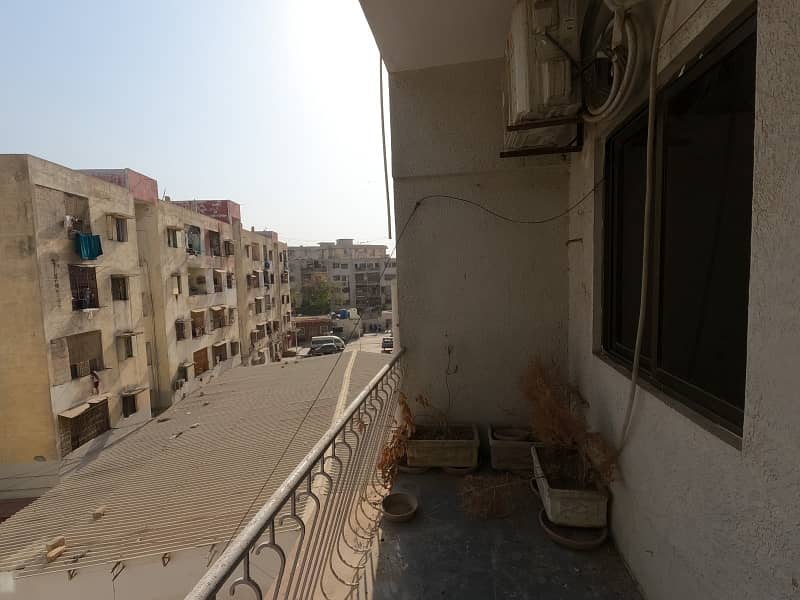 Reserve A Centrally Located Corner Flat In North Nazimabad - Block K 6