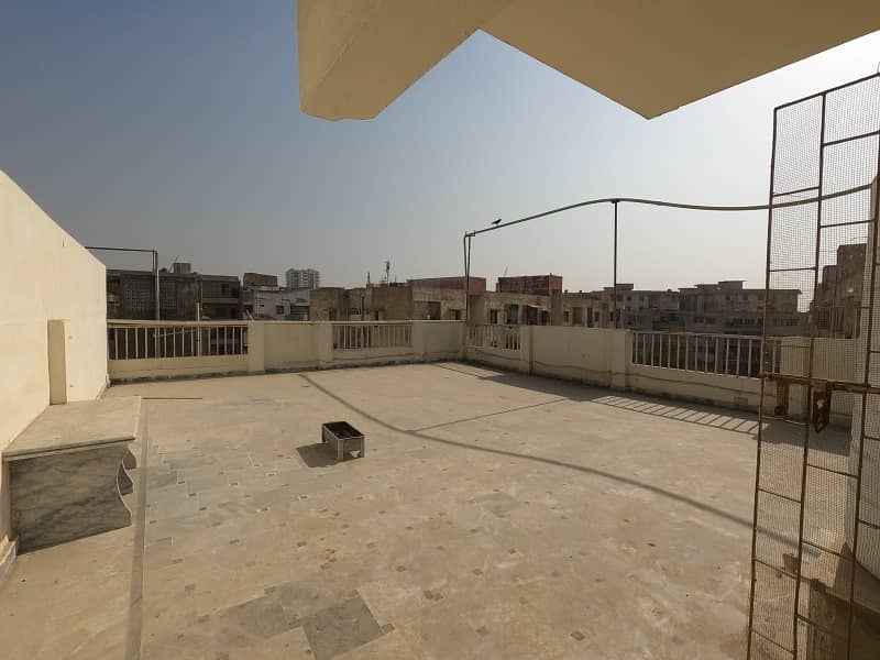 Reserve A Centrally Located Corner Flat In North Nazimabad - Block K 16