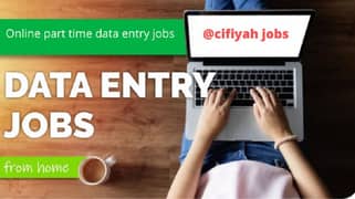 Home-based Online data typing jobs available for females and males