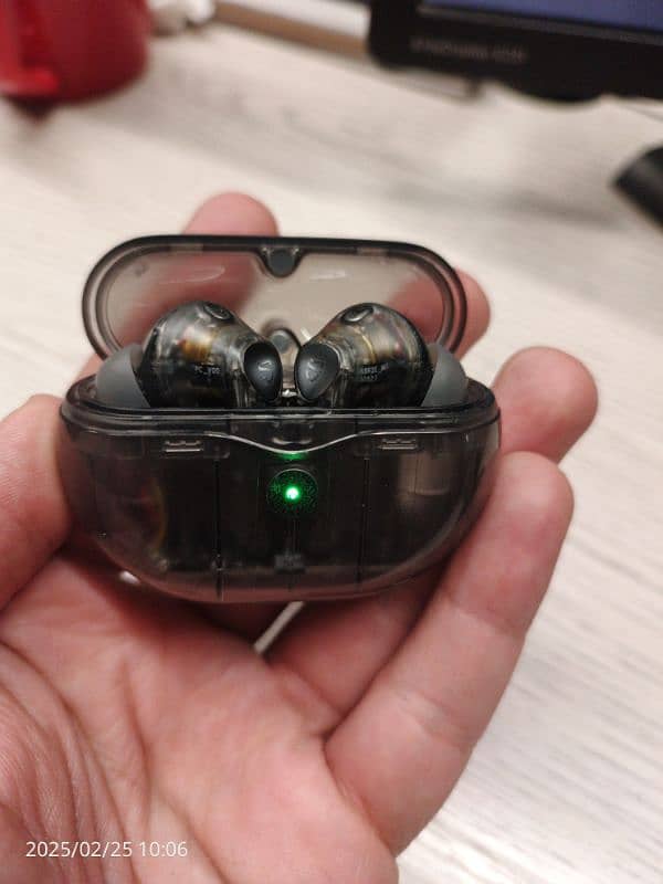 Soundpeats Air 4 Pro Black Transparent 1