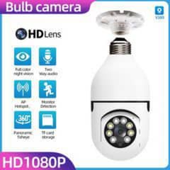 360° 1080P IP E27 Light Bulb Camera Wi-Fi IR Night Smart Home Wireless