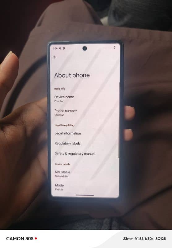 pixel 6a PTA 128gb all original 2