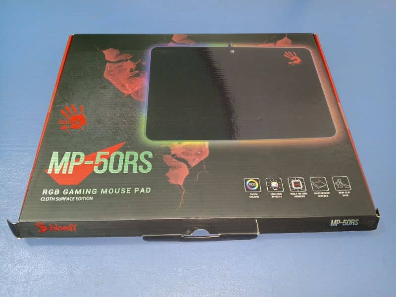 Blody MP50 RGB Soft Cloth Gaming Mouse Pad brand new 3