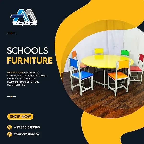 School Furniture - Kids Furniture - Study Furniture - Desk Benches 9