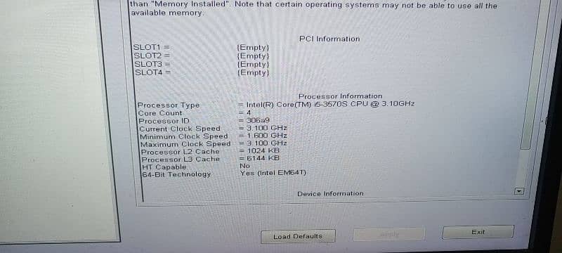 dell Optiplex core i5 3rd Gen 1