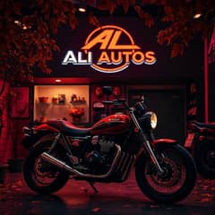 Ali Autos (Bikes Showroom). All types of new/used bikes are available