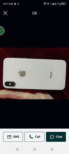 iphone x non PTA 256gb all okay ha battery. health 77