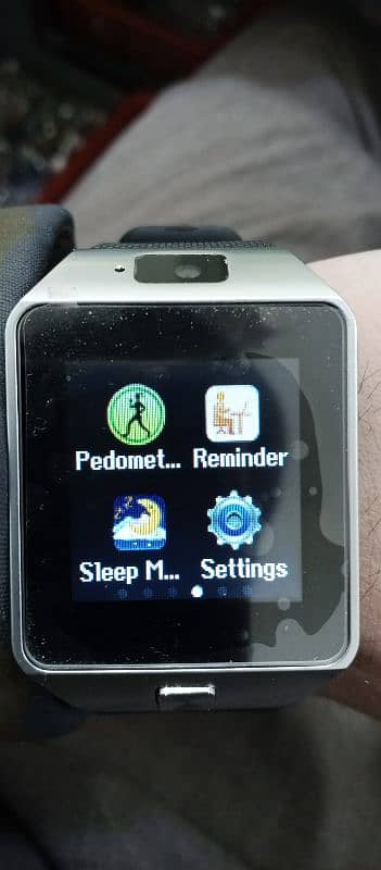 Smart watch With BOX and Charger Sim Supported With 8GB SD Card Free 4