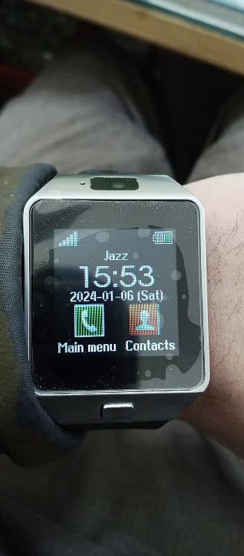 Smart watch With BOX and Charger Sim Supported With 8GB SD Card Free 6