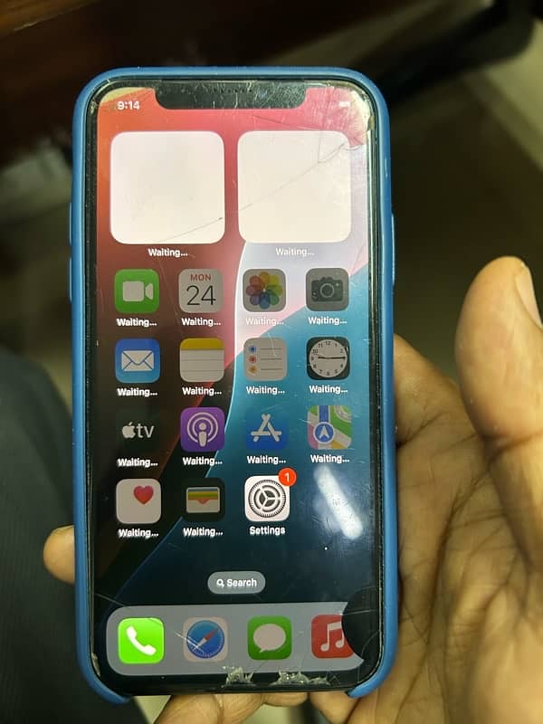 iPhone XS, PTA approved, battery service per ha. 1