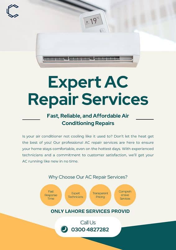 AC SERVICE AND REPAIRING DISCOUNT PRICES ALL LAHORE service provide 1