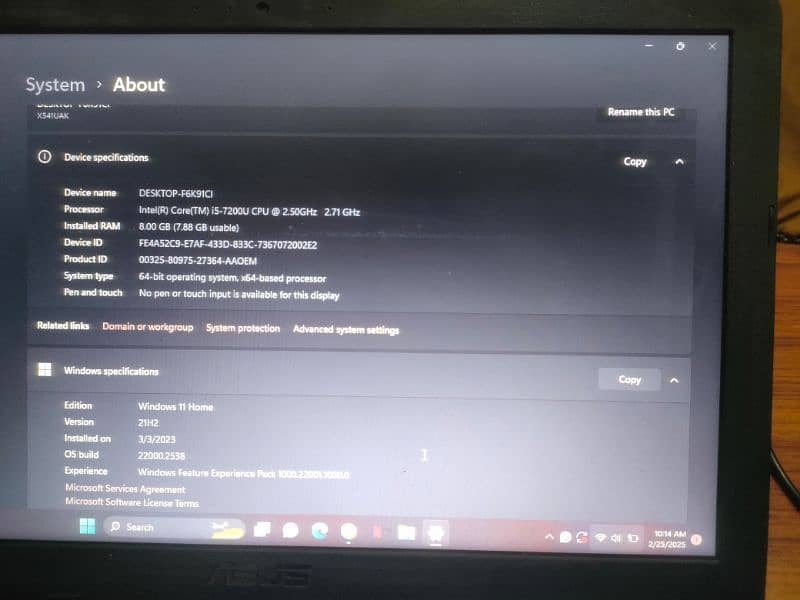 Laptop ASUS Gaming form 2