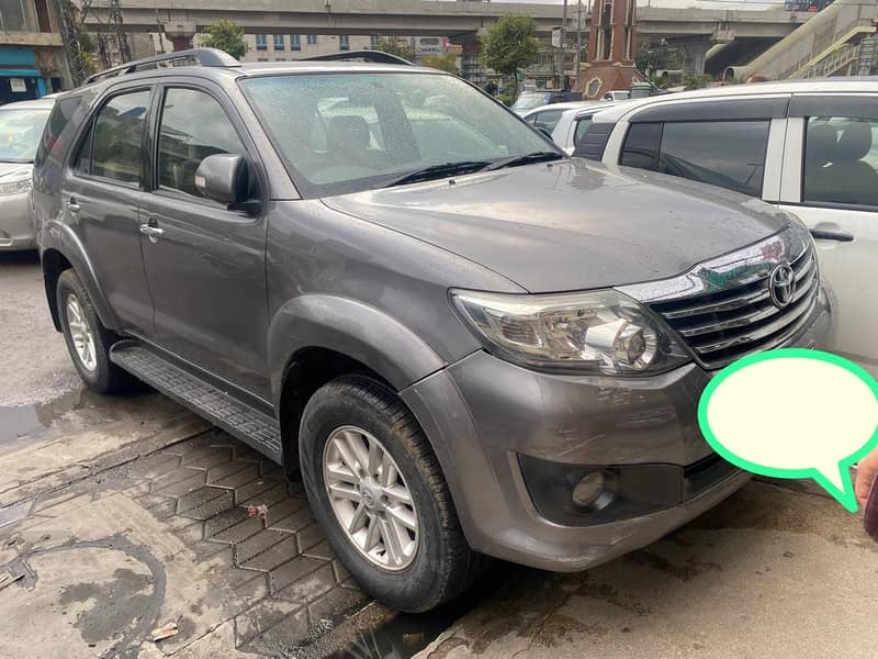 Toyota Fortuner 2013 Total Genuine Paint 1