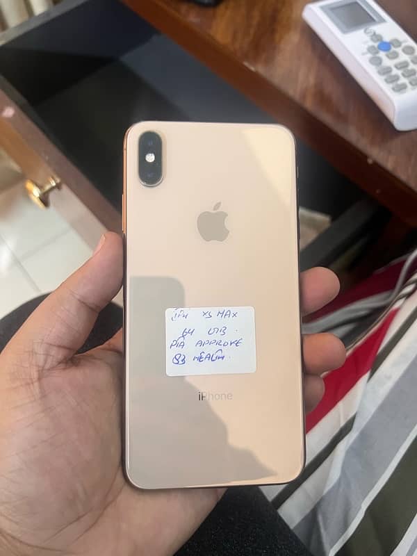 iphone Xs max PTA approved 0