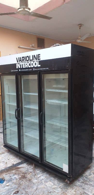 Triple Door Visi Cooler / Chiller / Varioline Display Visicooler 1