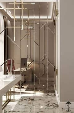 Glass interior Wall designer