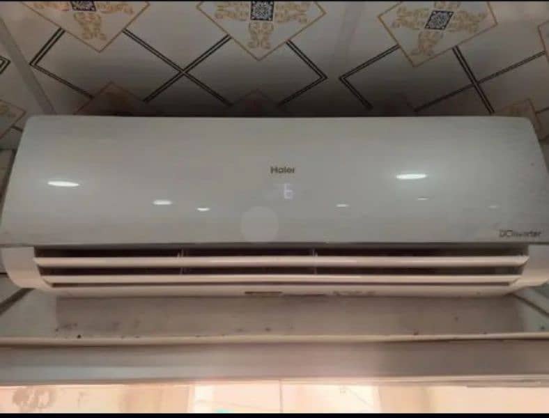 Haier 1.5 ton DC inverter heat and cool 0