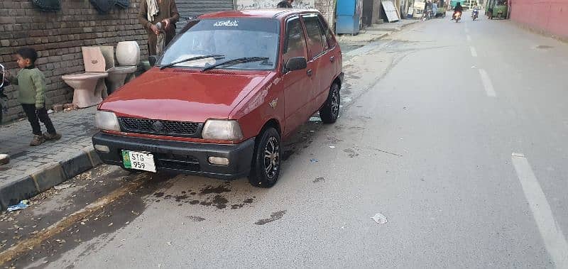 Suzuki Mehran VX 1995 Punjab Registered Life Time Token Paid 2