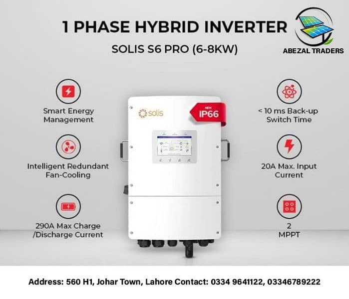 Ongrid and Hybrid inverters available 3