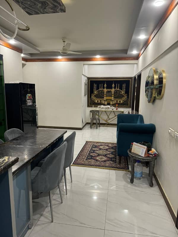 Furnished Flat For Sale in Creek View Apartments Clifton Karachi 32