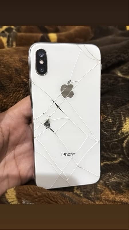 iphone x 256 GB exchange with possible with pta -non repaired granty 3