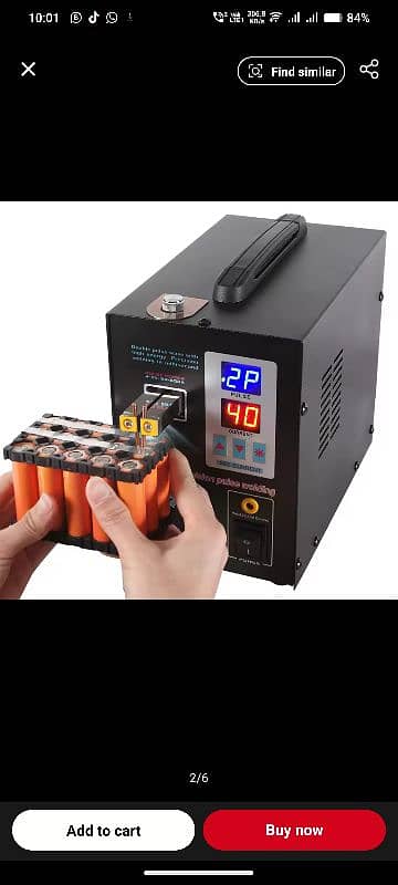 SUNKKO 737G Battery Spot Welder Machine Lithium Battery Spot Welding 1