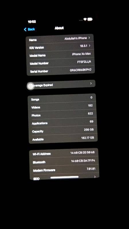 Iphone Xs max 256gb 7