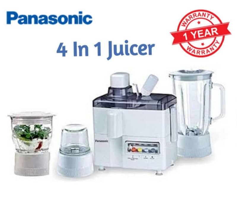 Panasonic 4 in 1 Juicer 0