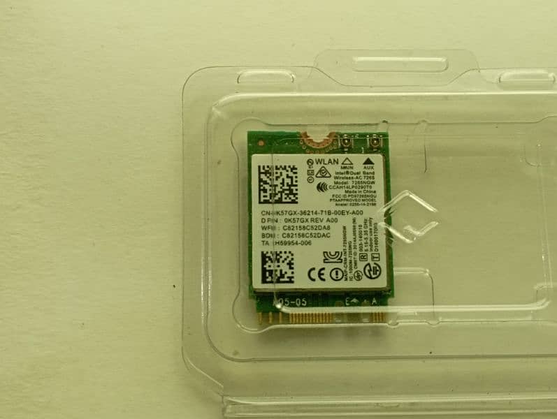 Pack of Dell/Intel dual Band Wifi card wireless-AC 7265NGW & 3165NGW. 1