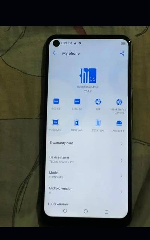 Tecno Spark 7pro (4+2/64) 1
