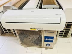 Haier 1 ton DC inverter heat and cool AC