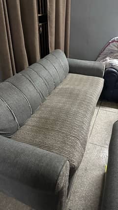 SOFA/3SEATER/WOODEN