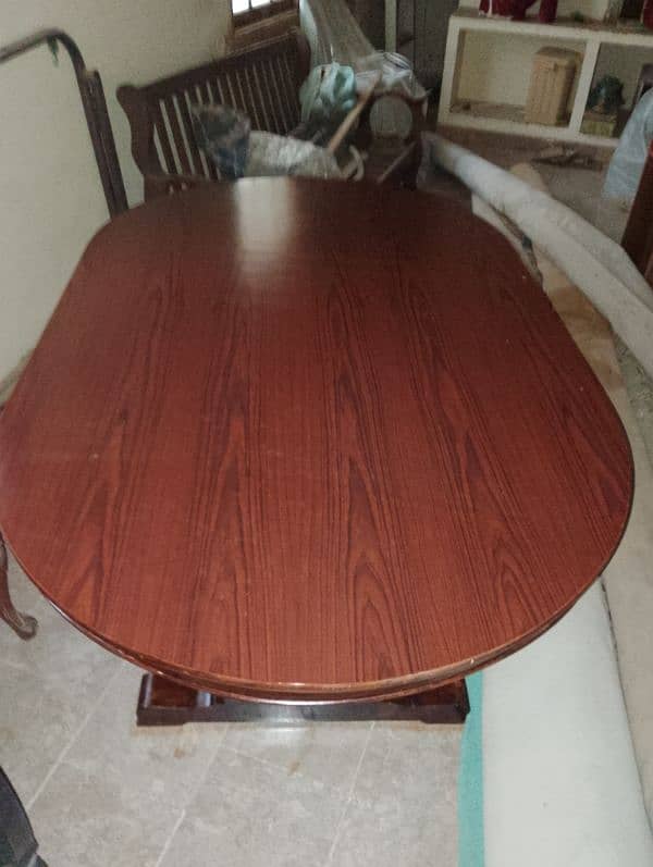 wooden dining table 2