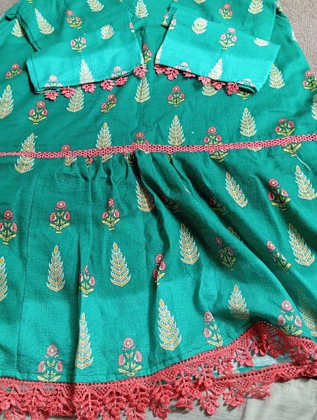 khaddar kurti stitched 0