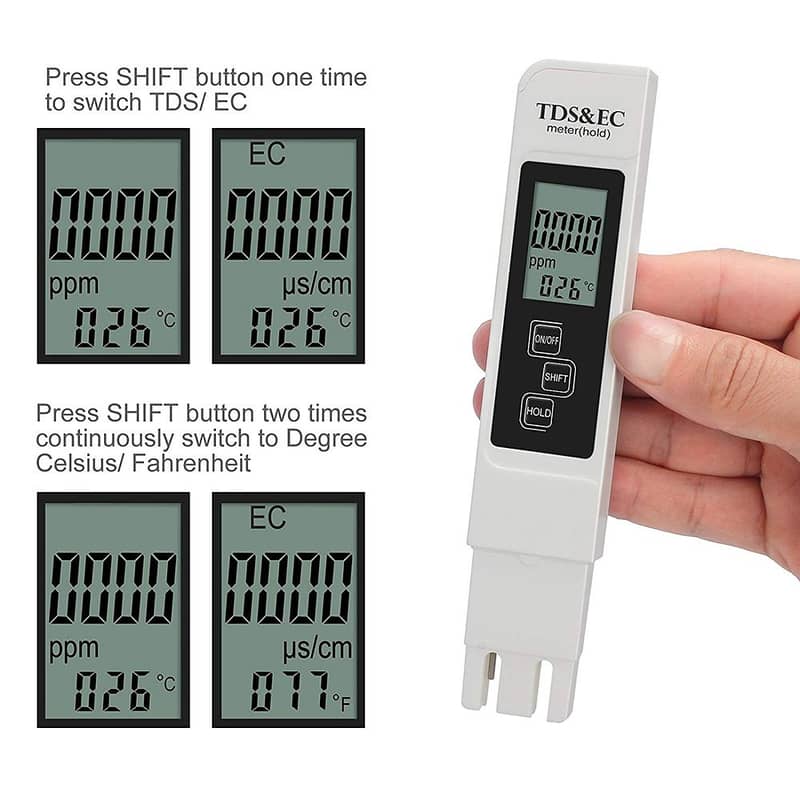 TDS Meter & ph Meter 1