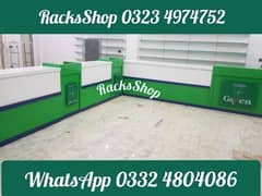 Pharmacy Rack/ counter/ wall racks / store Rack/ cash counter/ trolley