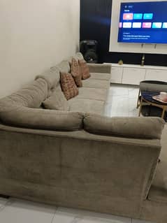 L shape sofa