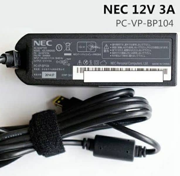 Lenovo 12v 36w Charger, Lenovo Charger, NEC Lenovo 12v micro usb 2