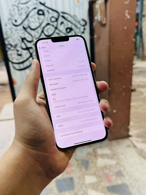 iphone 13 Pro 128GB PTA Approved 95 Health 7