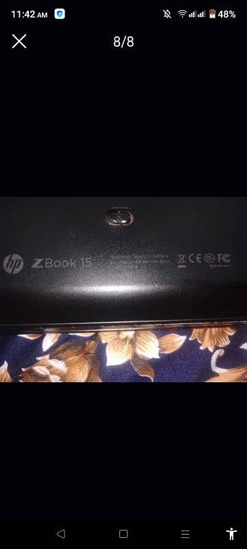 HP laptop zbook g2 7